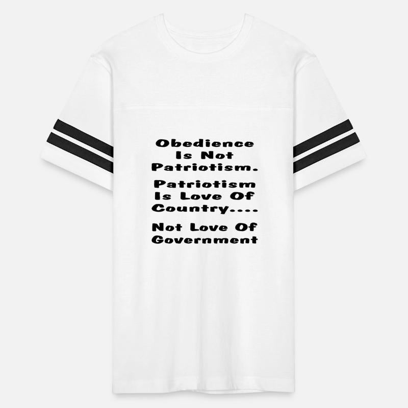 Obedience Is Not Patriotism ©WhiteTigerLLC.Com