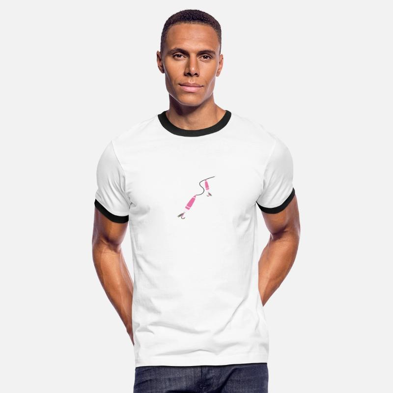 Pink Fishing Hook Design