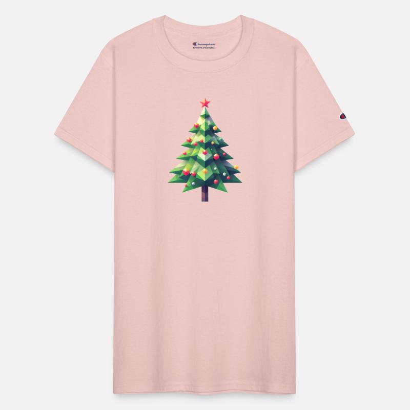 Polygonal Christmas Magic: The Faceted Pine Tree