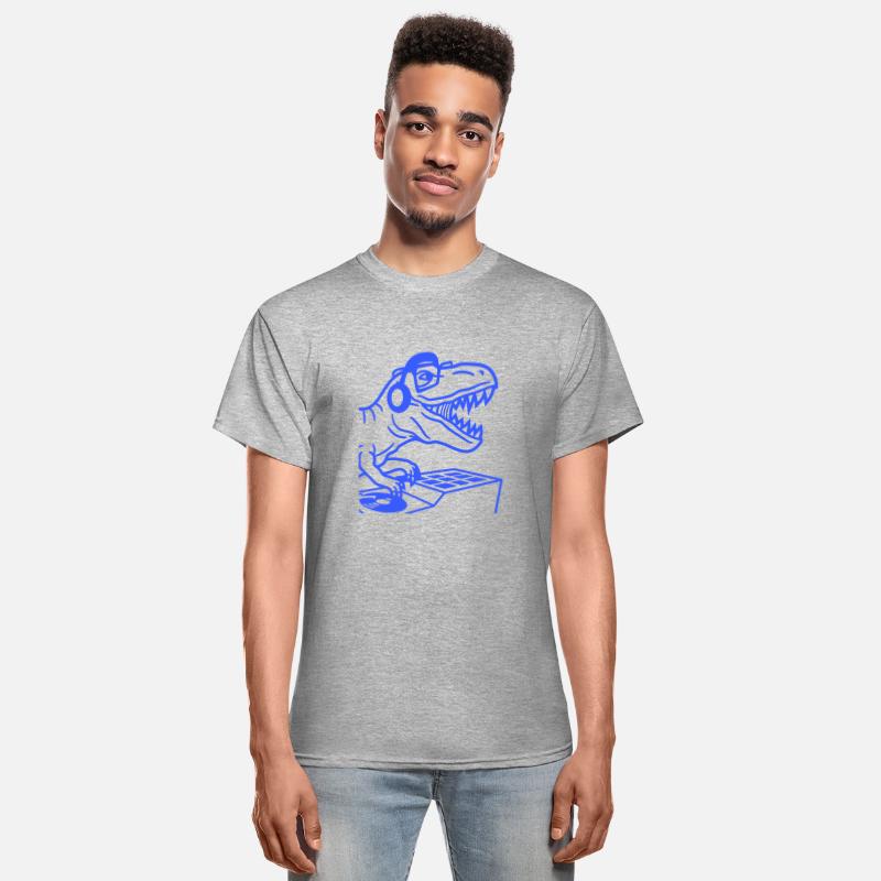 Roaring DJ Dinosaur T. Rex Dino Mixing Music Party
