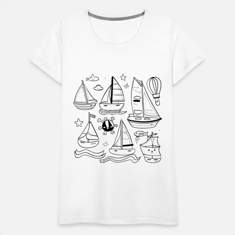Sailing Comic Style