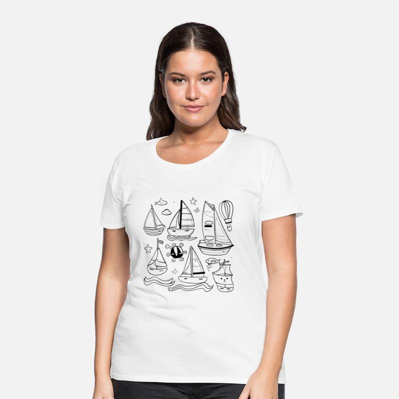 Sailing Comic Style