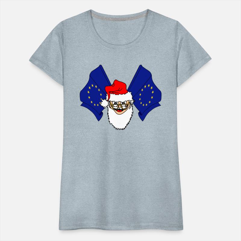 Santa Claus flags EU European Union