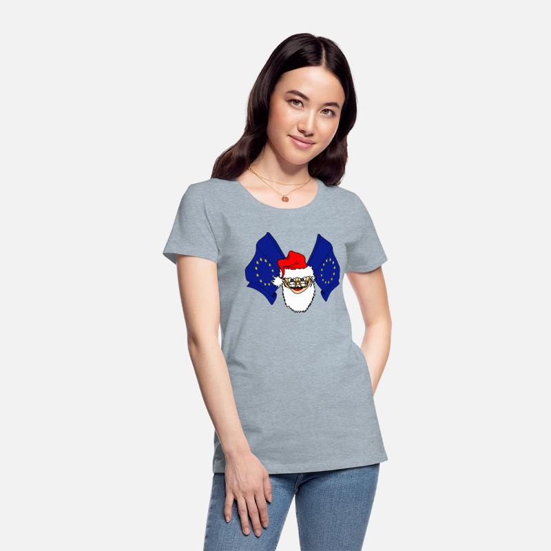 Santa Claus flags EU European Union