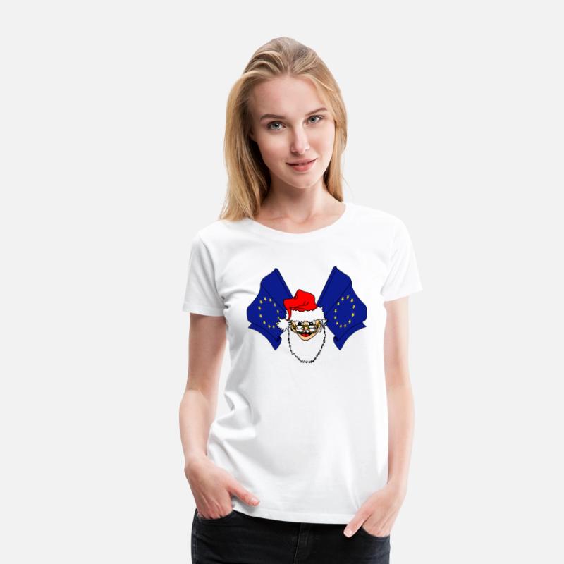 Santa Claus flags EU European Union