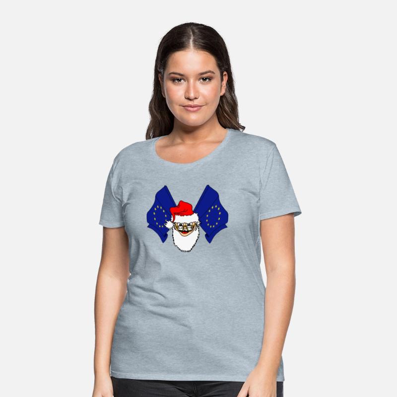 Santa Claus flags EU European Union