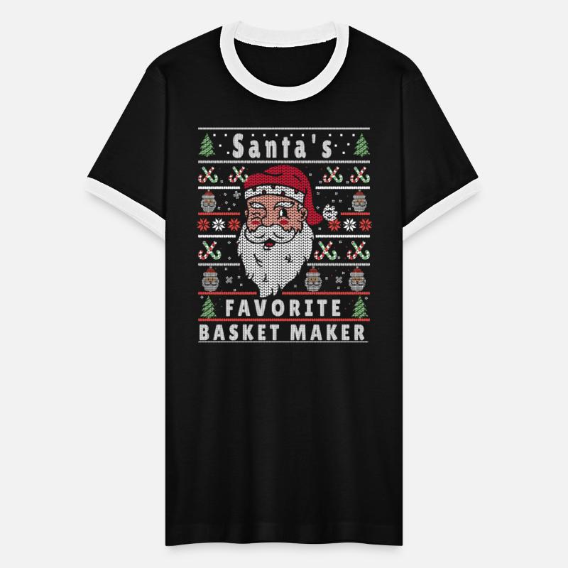 Santas XMAS Ugly Christmas Basket-Maker