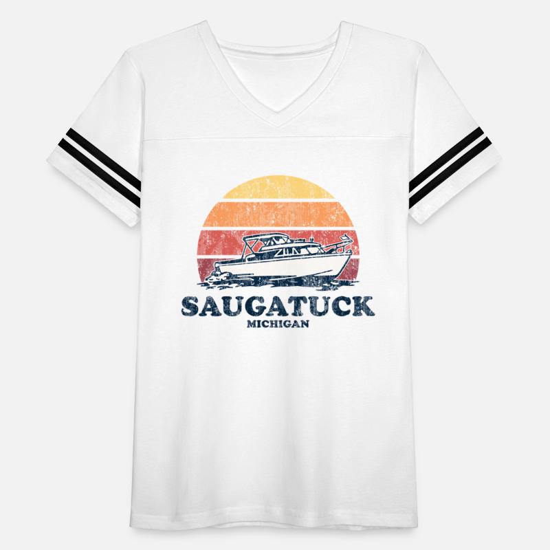 Saugatuck Mi Boating 70S Boat