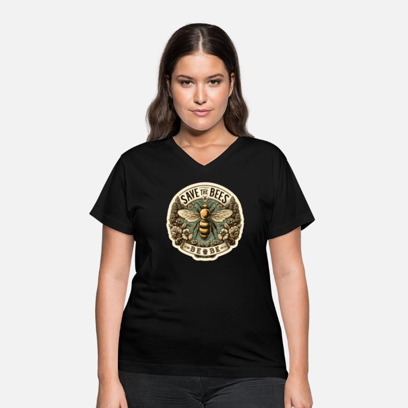 Save The Bees Animal Rights Vegan Vintage