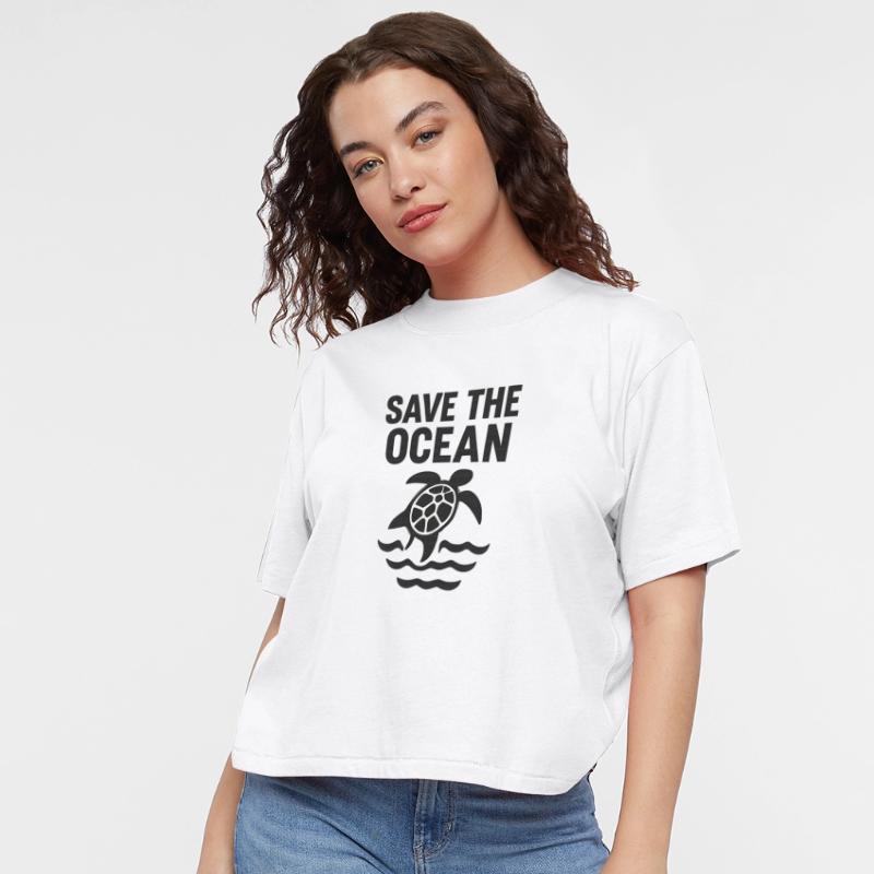 Save The Ocean – Environmental Awareness T-Shirt