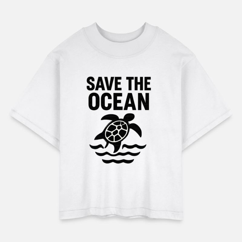 Save The Ocean – Environmental Awareness T-Shirt