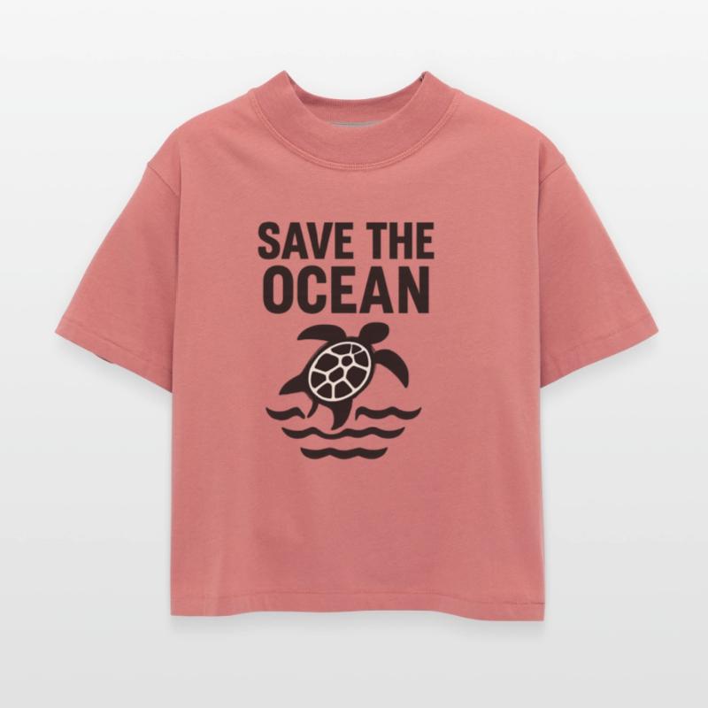Save The Ocean – Environmental Awareness T-Shirt