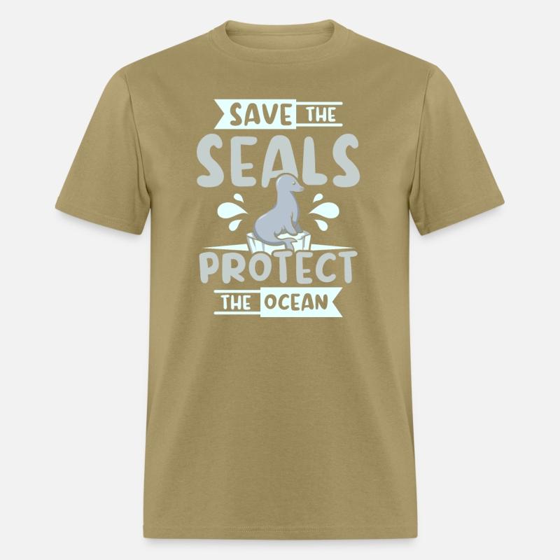 Save the seals protect the ocean