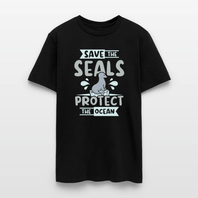Save the seals protect the ocean