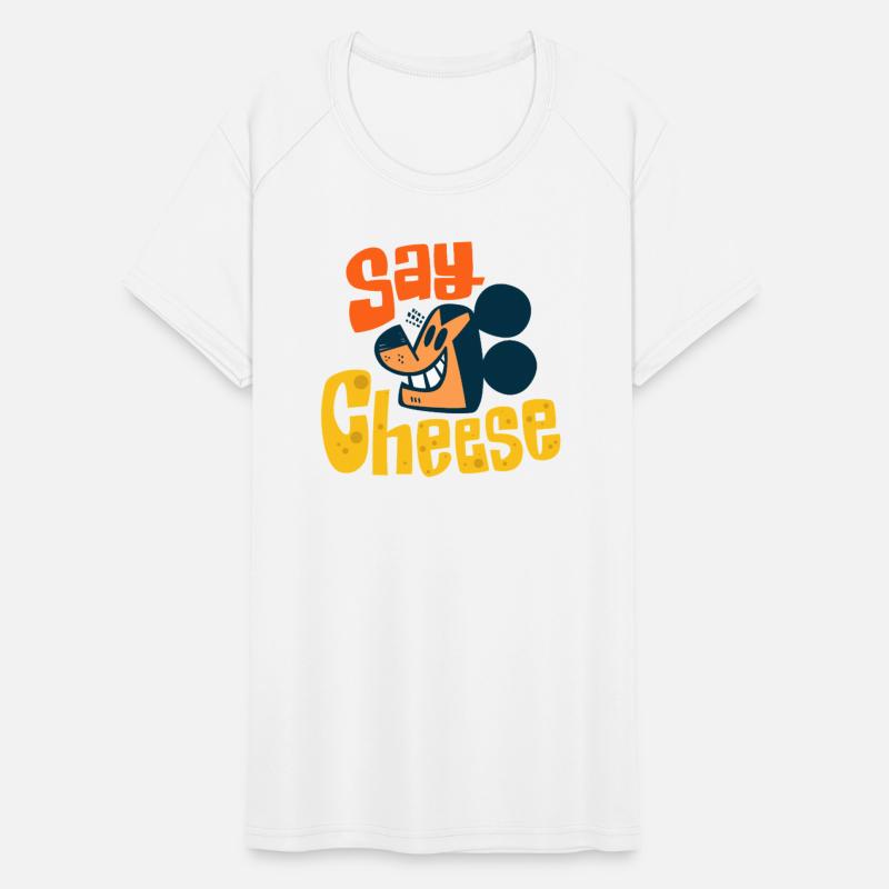 Say Cheese – Funny Cartoon Mouse Smile Design