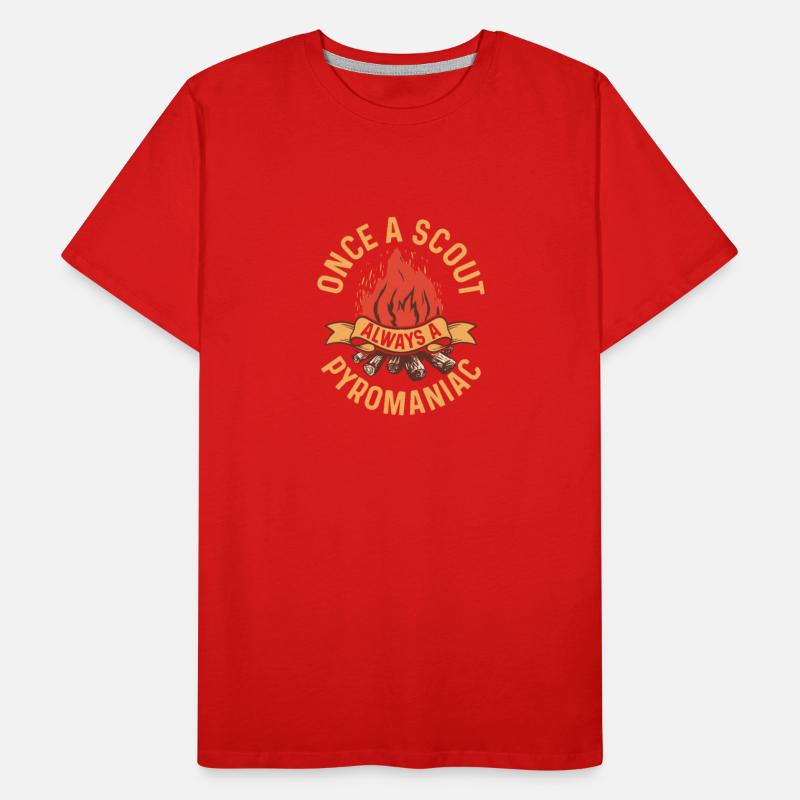 Scout's Flame: Forever a Pyromaniac Tee