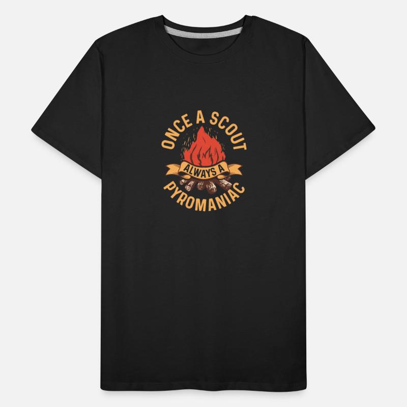 Scout's Flame: Forever a Pyromaniac Tee