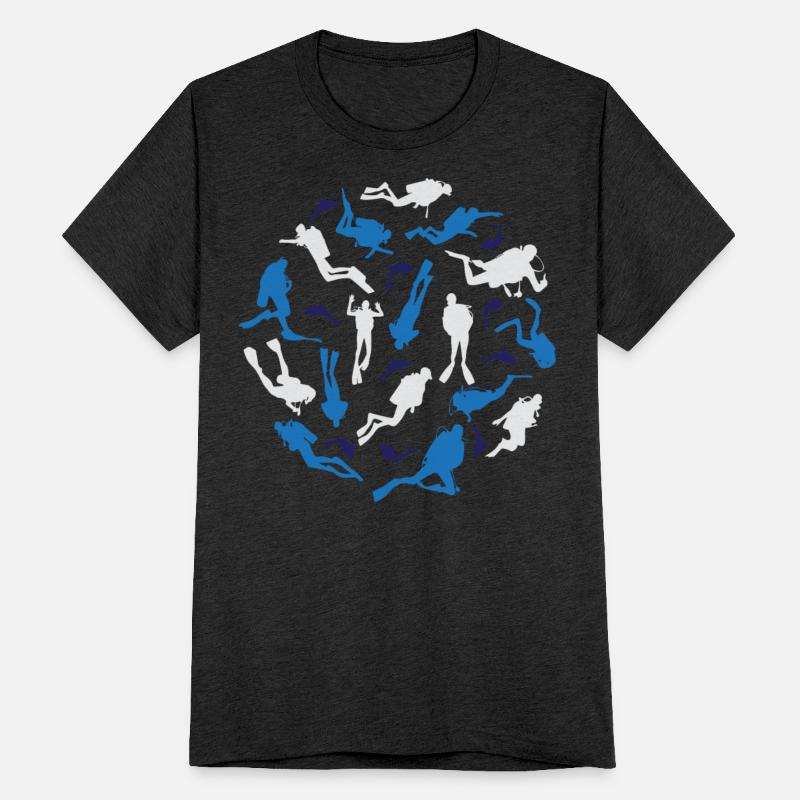 Scuba diving free diver