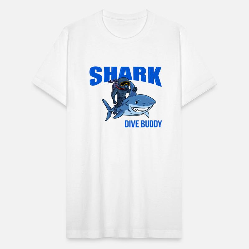 Scuba Diving Shark Buddy Deep Sea Diving