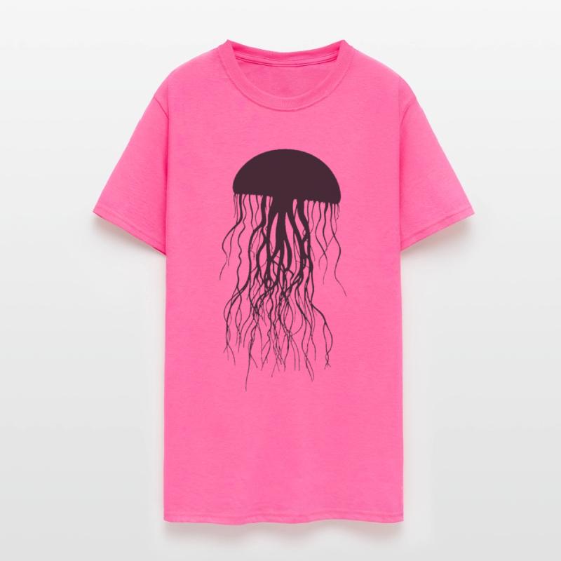 Sea life, Black jellyfish