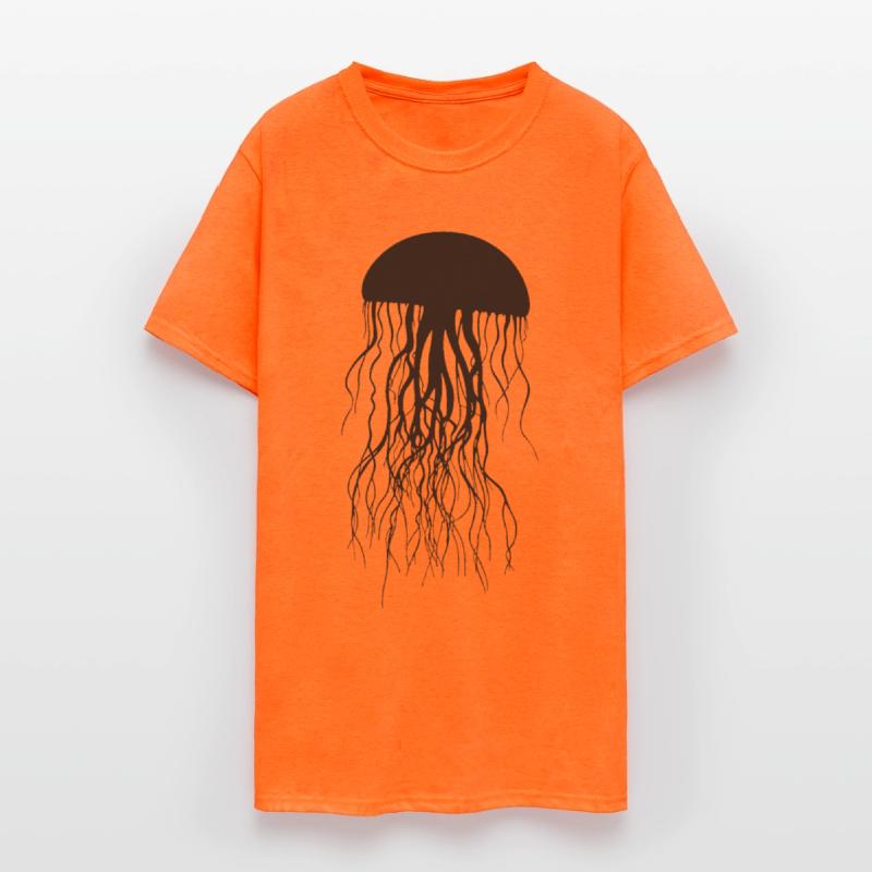 Sea life, Black jellyfish