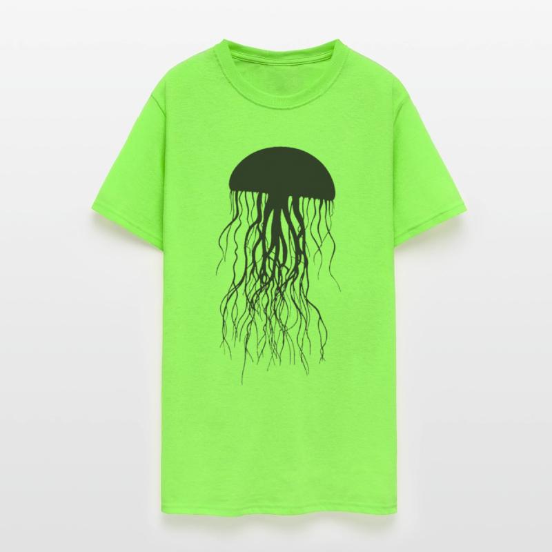 Sea life, Black jellyfish