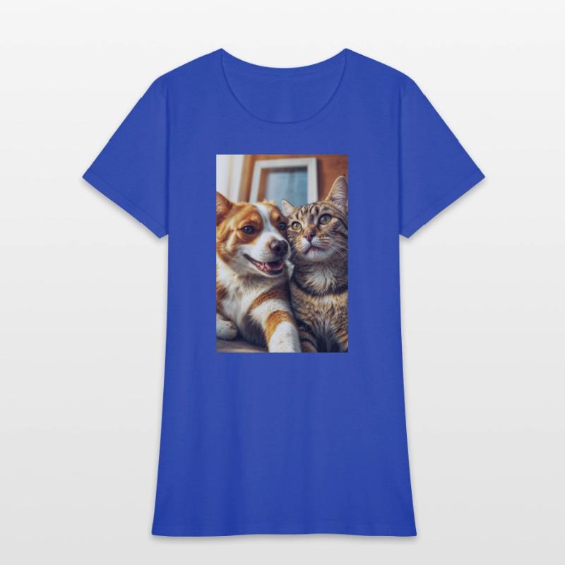 Selfies Dog and Cat Unlikely Friends