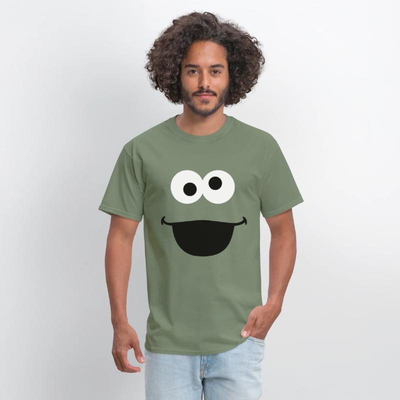 Sesame Street Face Of Cookie Monster