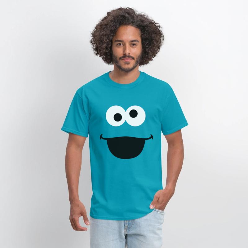 Sesame Street Face Of Cookie Monster