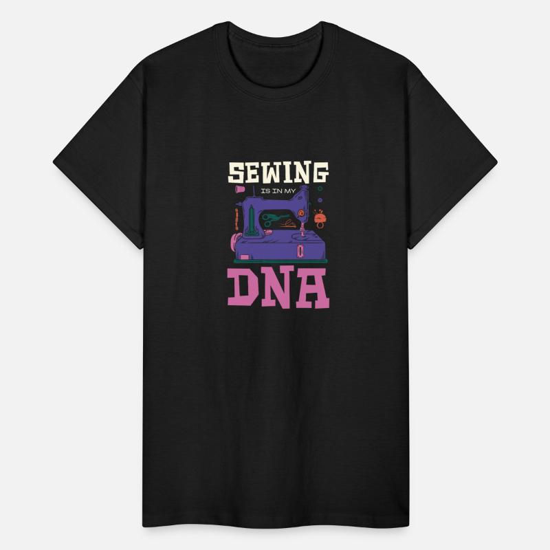 Sewing Is In My DNA Artistic Sewing Machine