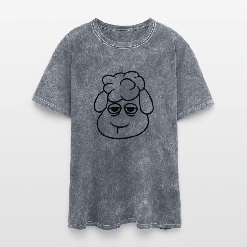 Sheep Tired Bored Empty Look Head Face Unhappy Sad