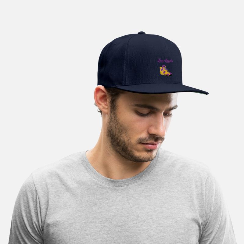 SHOES LOS ANGELES BASKETBALL YELLOW AND PURPLE