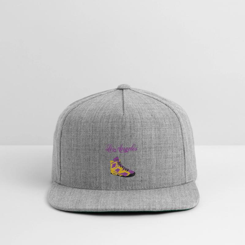 SHOES LOS ANGELES BASKETBALL YELLOW AND PURPLE