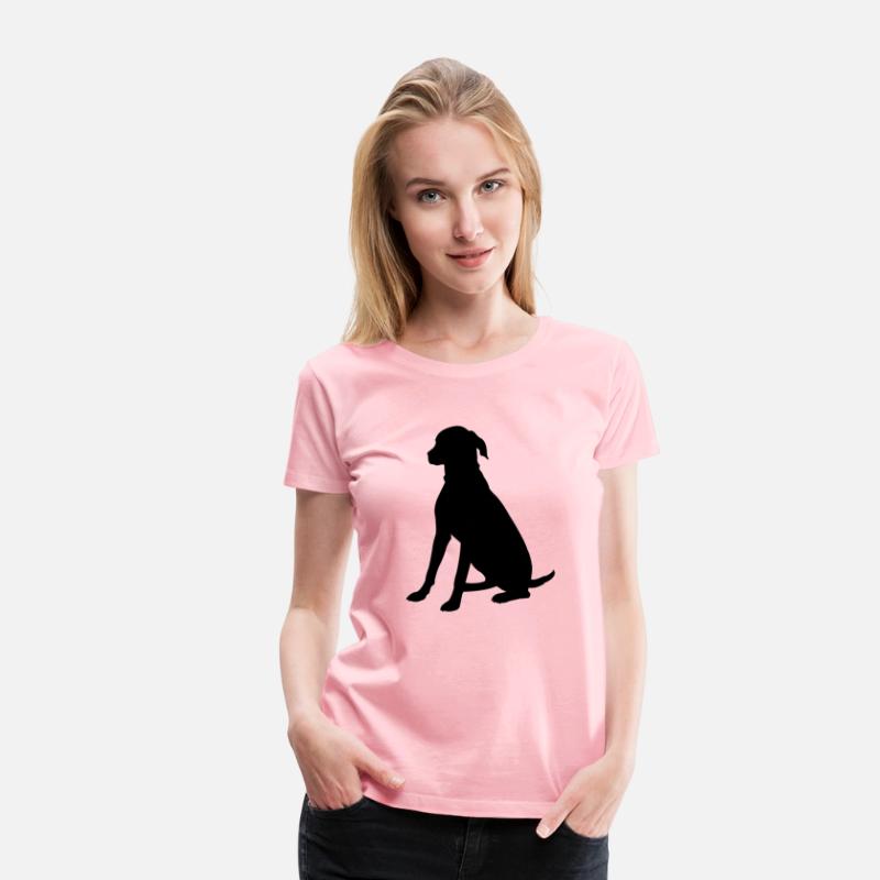Sitting watch dog silhouette