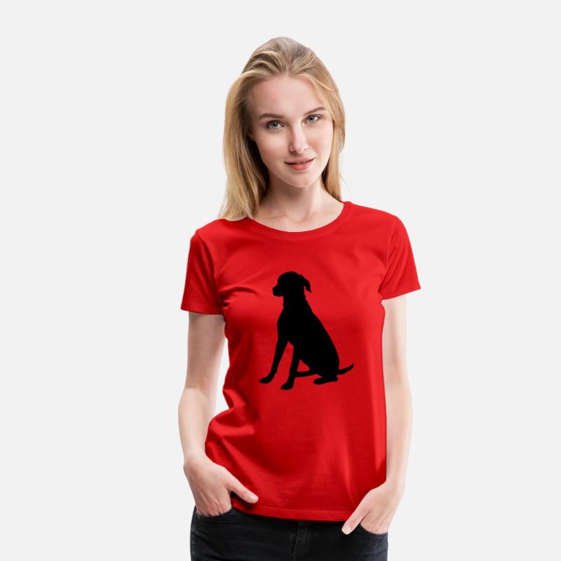 Sitting watch dog silhouette