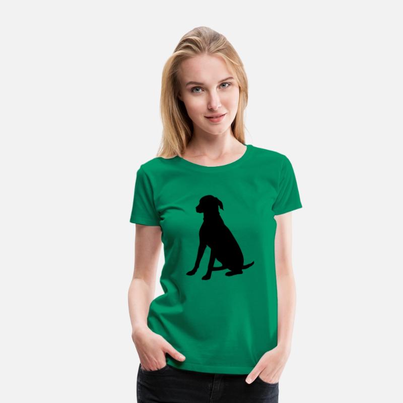 Sitting watch dog silhouette