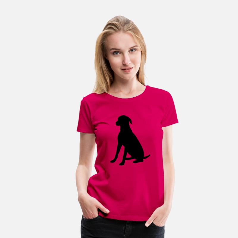 Sitting watch dog silhouette