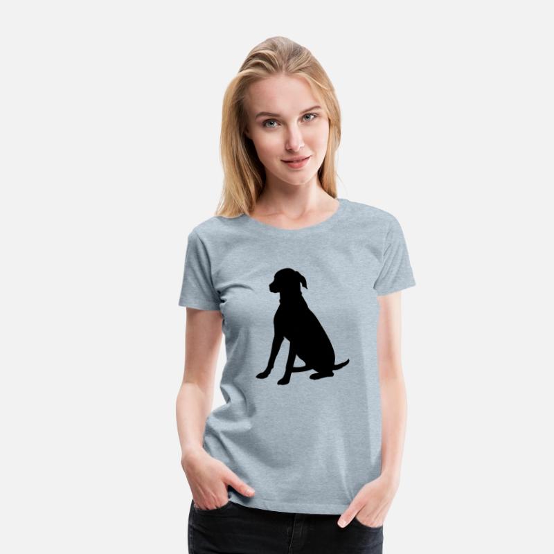 Sitting watch dog silhouette