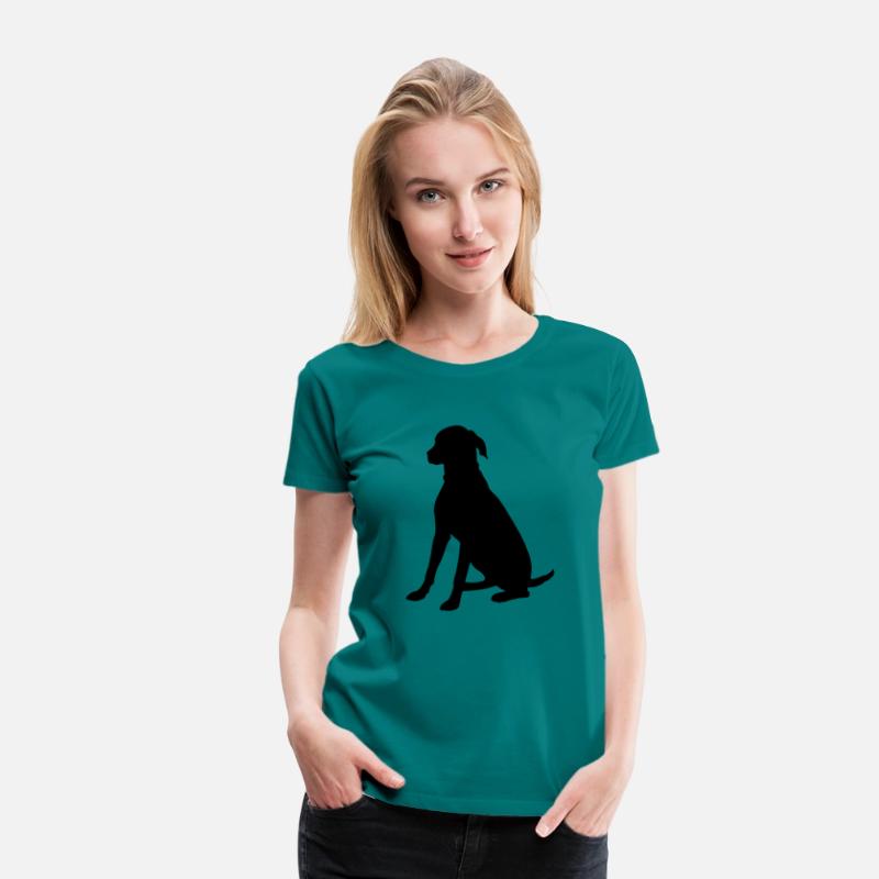 Sitting watch dog silhouette