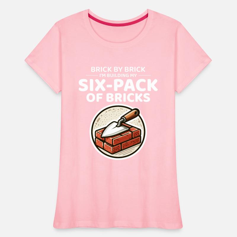 Six-Pack of Bricks: Humorous Bricklayer Fitness