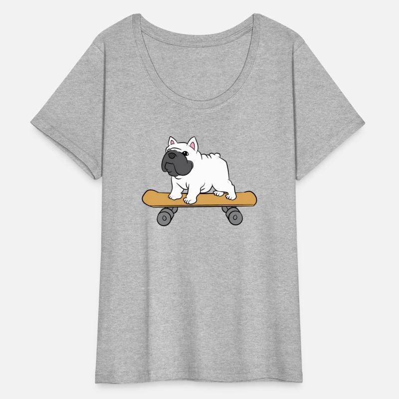 Skateboarding French Bulldog Skateboard French Bul