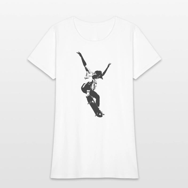 skater girl skateboarding