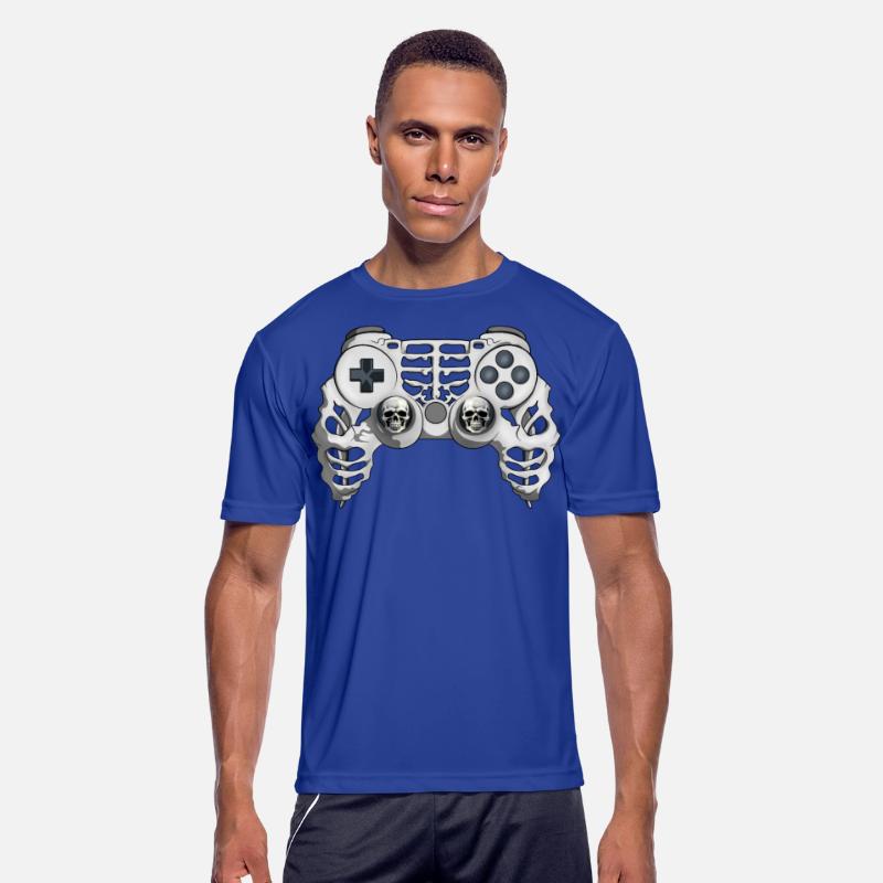 Skeleton Joystick Controller Halloween Gaming