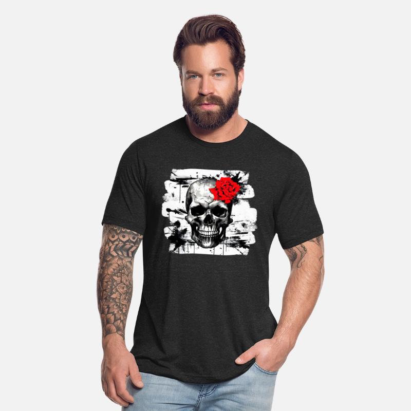 Skull Heavy Metal Trash Polka Demon