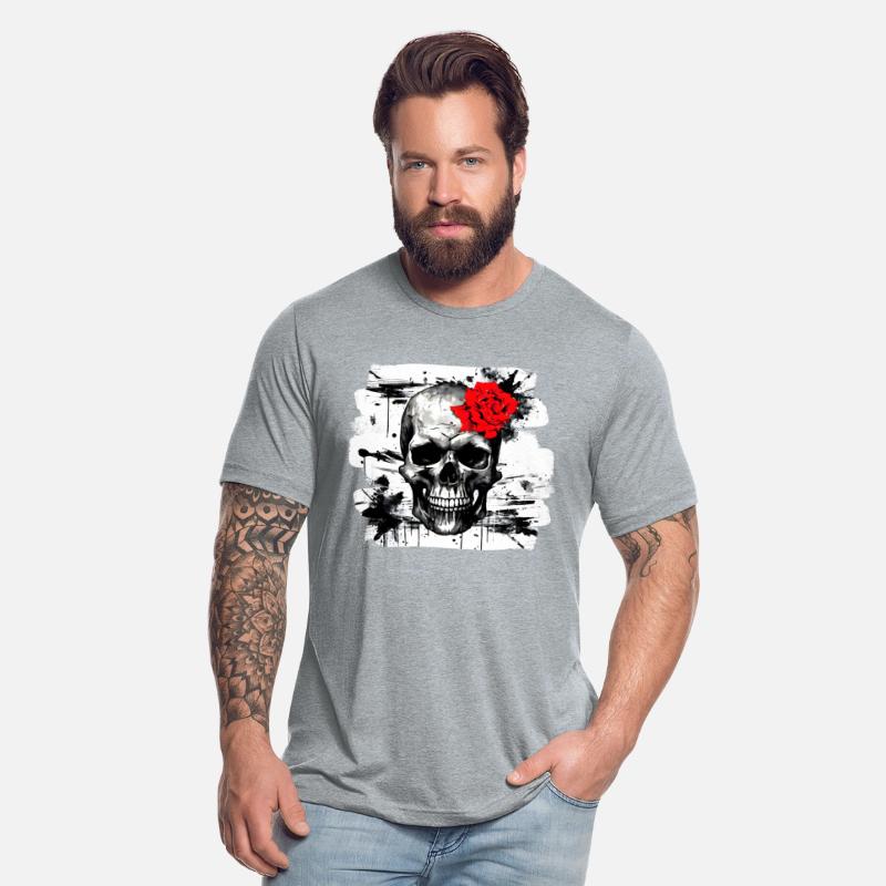 Skull Heavy Metal Trash Polka Demon