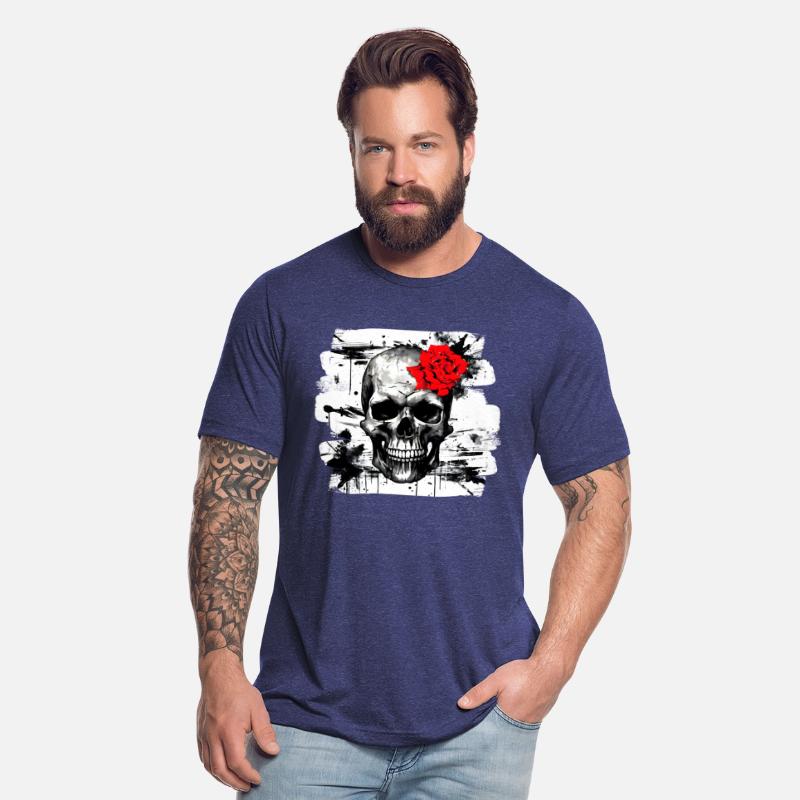 Skull Heavy Metal Trash Polka Demon