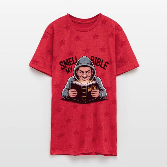 Smell My Bible – Bold Christian Cartoon Hoodie