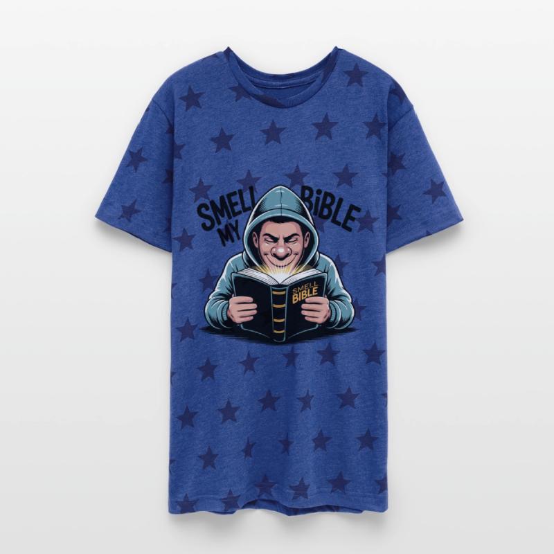 Smell My Bible – Bold Christian Cartoon Hoodie