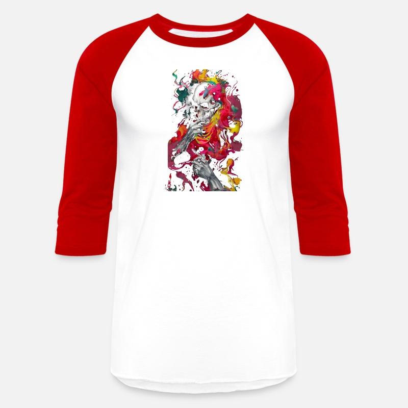 Smoking Skull Colorful