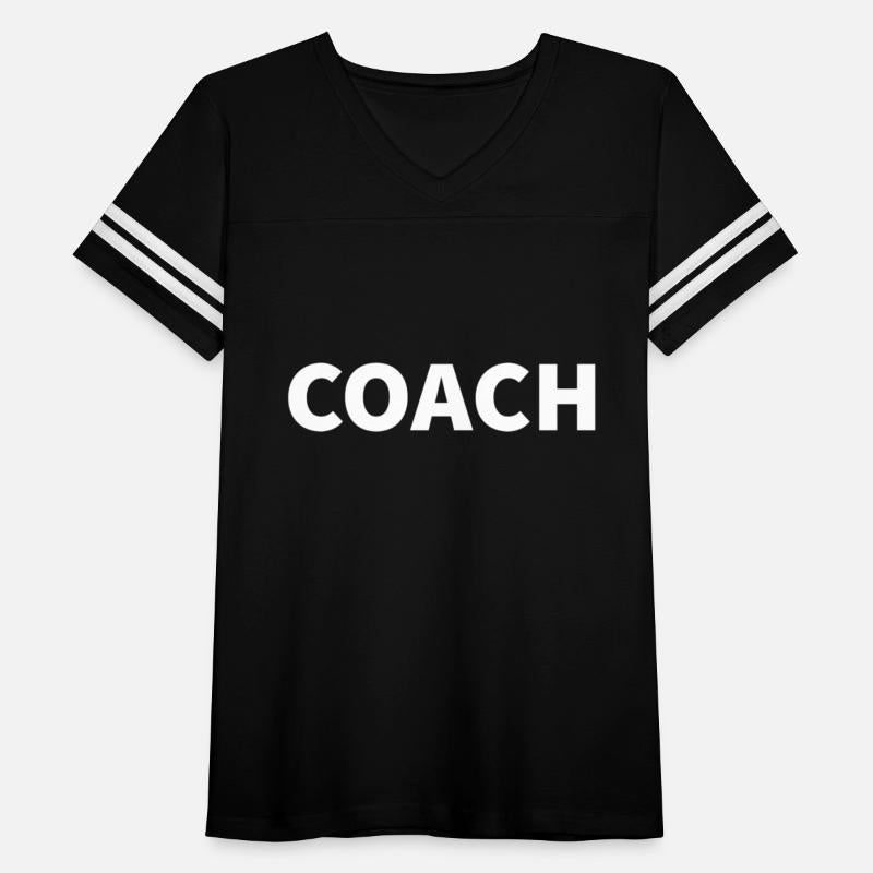 Soccer Coach Team On Back Sports Coaching